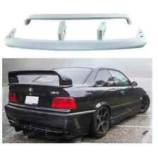 BMW E36 2DR 4DR & M3 GT STYLE HIGH REAR BOOT TRUNK SPOILER WING UNPAINTED ABS