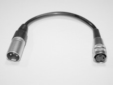 Cable adapter Klein Tuchel female - XLR male for Sennheiser MD421/441 and many more