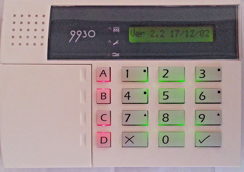 Scantronic 9930 remote alarm - remote,