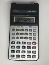 Casio fx-82LB Scientific Calculator Fraction Functions Working Vintage