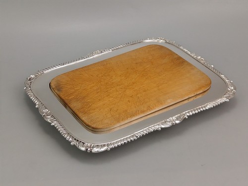 Silver plated serving - serving, dish