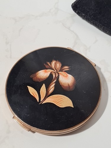 Vintage powder compact - vintage,