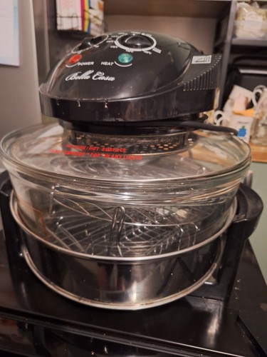 Bella casa halogen oven - casa, glass