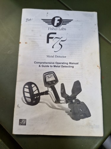 Fisher f75 metal detector - f75,