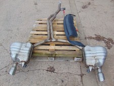 Audi A5 twin exhaust 8T 3.0 V6 TDi 07-11 coupe Twin exit back box rear diffuser