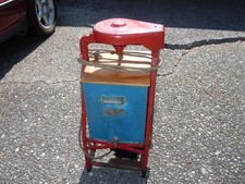 VINTAGE / ANTIQUE ALL ORIGINAL ELECTRIC BUTTER CHURN WITH MOTOR - WOOD PADDLES
