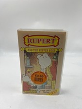 Rupert And The Pepper Rose (VHS, 1995) PAL Video