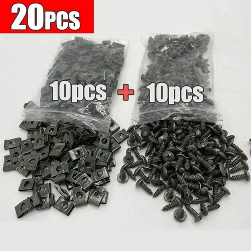 Type metal screw clips - clips, car