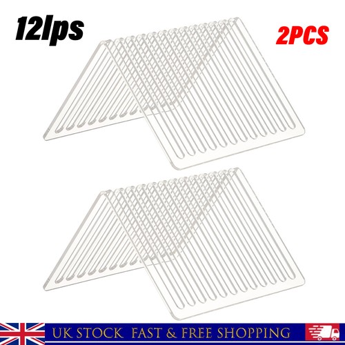 Record display rack clear - display,