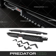 MATTE BLACK SIDE BARS STEPS