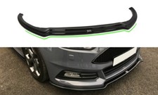 Front Diffuser Splitter V3 Maxton Design Gloss Black for Ford Focus St Mk3 FL