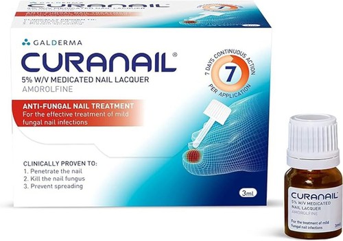 Curanail fungal nail treatment - nail,