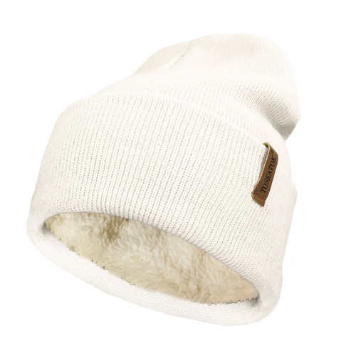Beanie hat thermal liner teddy - hat,