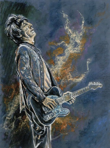 Art rolling stones ronnie - art,