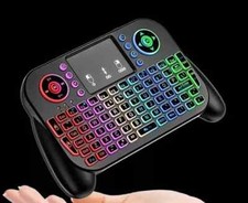 Wireless Mini Keyboard Mouse &