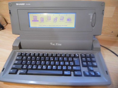 Sharp 600 personal word - personal,
