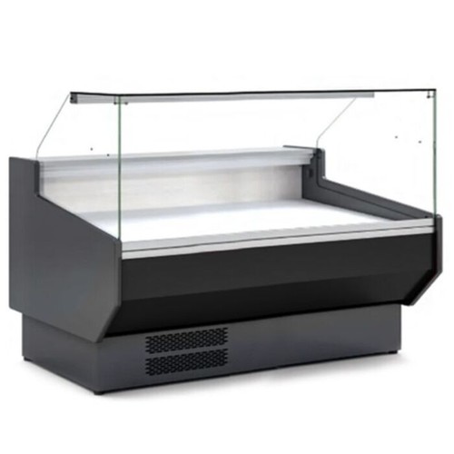 Meat serve over flat glass - serve,