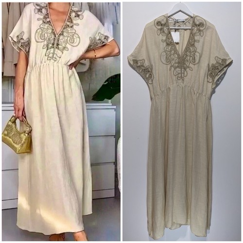 Zara new embroidered oversize - zara,