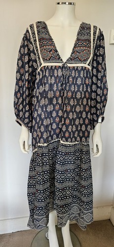 Vtg indian cotton thin gauze - vtg,