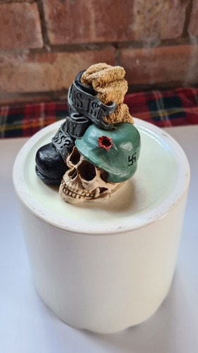 Gothic skull and - and, boot
