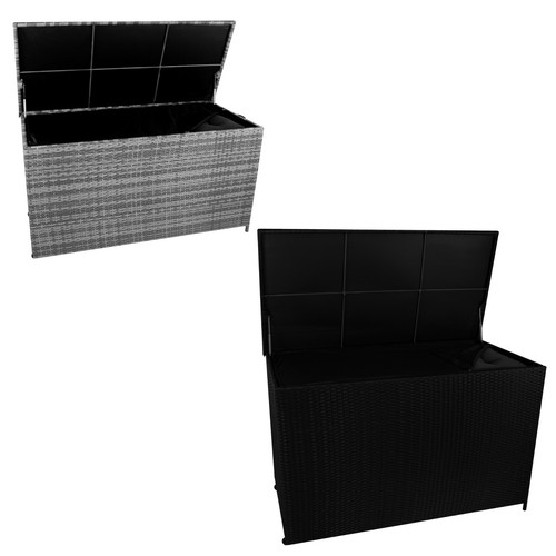 Rattan garden storage box 700l - garden,