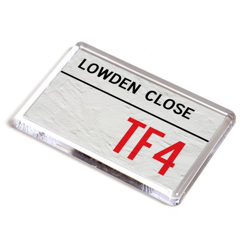 Fridge magnet lowden close - -,