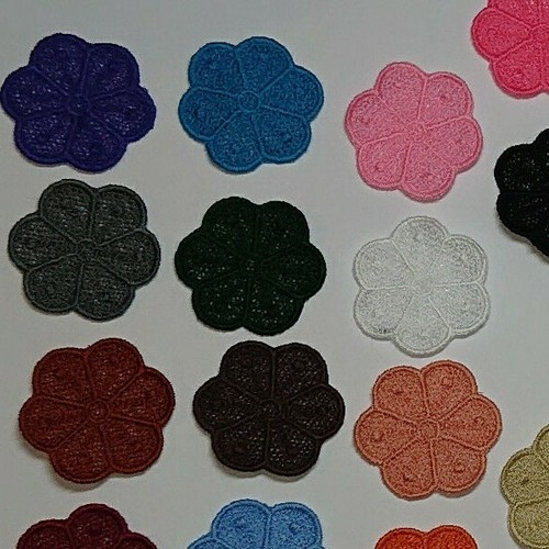 Iron guipure lace - iron-on,