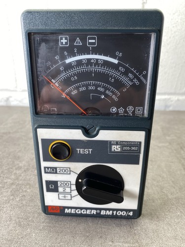 Megger bm100 megohmmeter - megger,