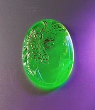 Vintage Czech Uranium Glass