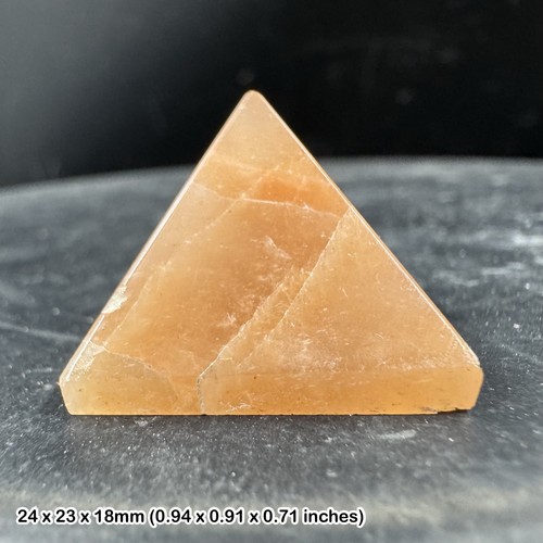 Moonstone pyramid crystal - , for