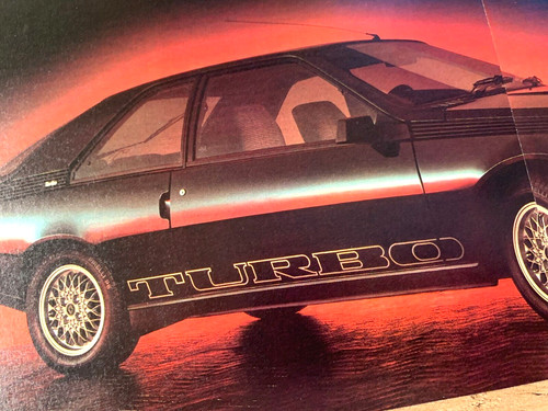 Renault fuego turbo 1980s - fuego,