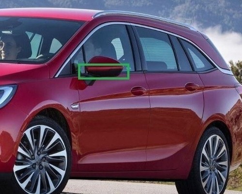 Wing mirror cover - for, vauxhall