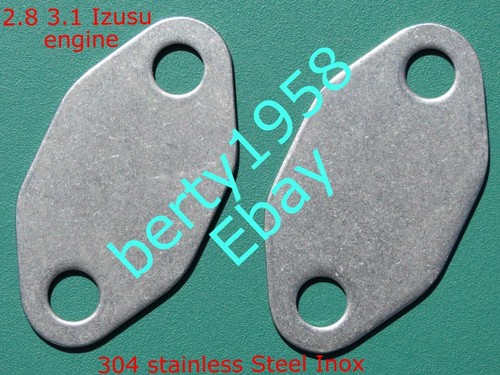 Egr valve blank plates - egr,