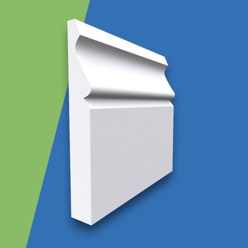 Ogee mdf skirting - mdf, board