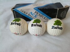 3 Vintage Penfold Ace Golf