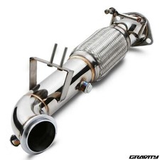 Stainless race exhaust de - 3",