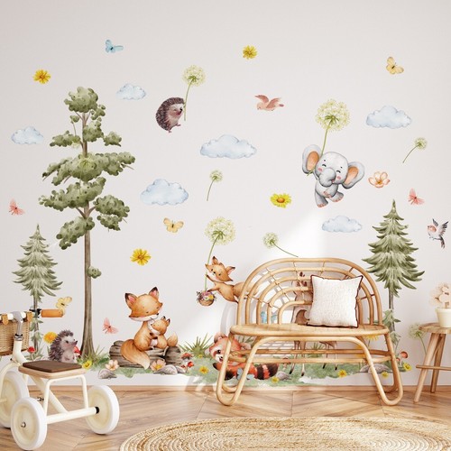 Large forest animals - large,