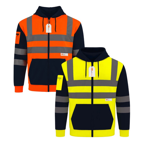 Vis zipped hoodie class - hoodie, 3