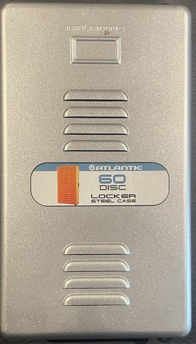 Vintage silver atlantic cd - silver,