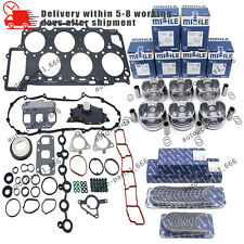 Engine Overhaul Rebuild Piston Kit For VW Audi Porsche 3.6 VR6 Passat Touareg Q7