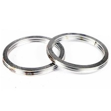 2x exhaust pipe gasket