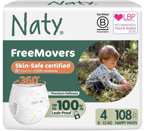 Naty freemovers nappy pants - naty,