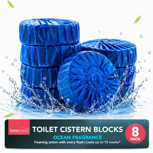 Toilet cistern blocks - 8, blue
