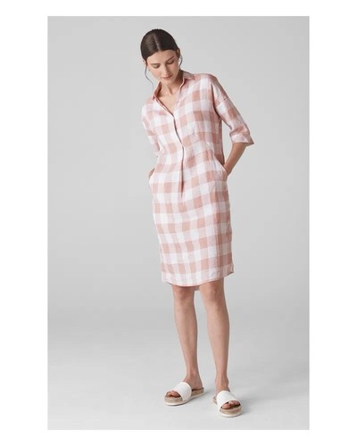 Whistles gingham linen - whistles,
