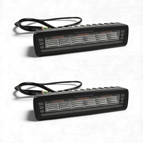 Pair hella black magic led - hella, 7"