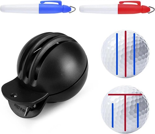 Golf ball liner marker - golf,