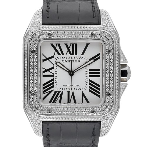 Cartier santos 2656 with - santos, 38mm