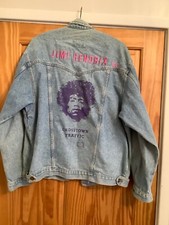 Jimi Hendrix Official Ltd Edition Wrangler Promo Jacket Crosstown Traffic size L