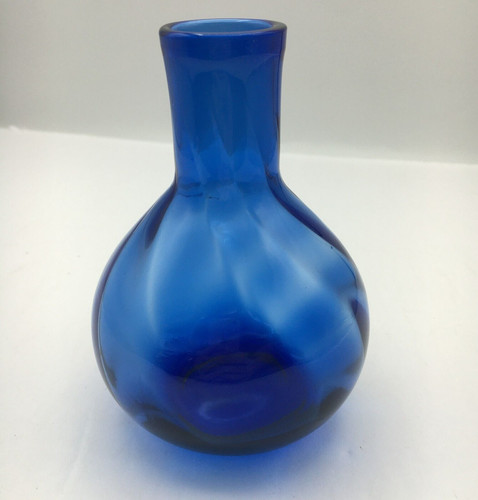 Vintage cobalt blue glass - vintage, vase