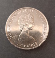 1980 25 Pence Coin medallion